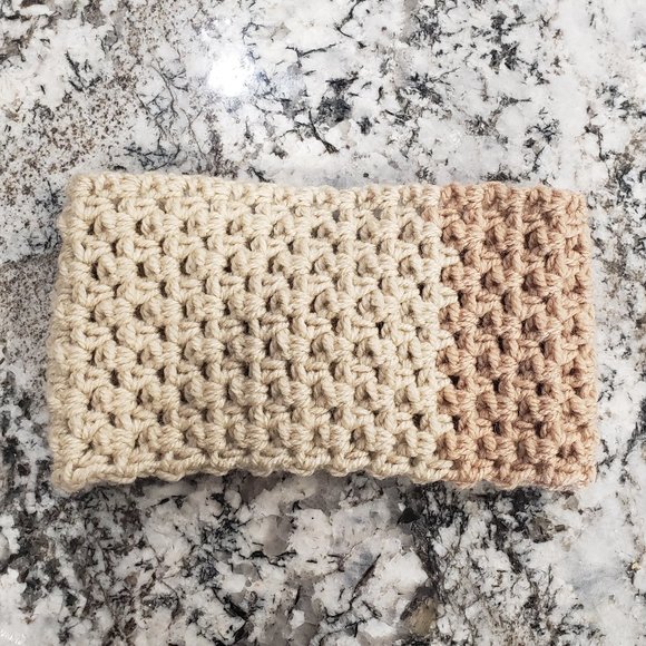 Winter Handmade Crochet Bow Headband/Ear Warmer - Picture 8 of 11